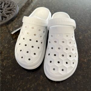 Joybees White Crocs